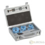 Bosch 9-piece Sheet Metal holesaw set for electricians 22; 29; 35; 44; 51; 64 mm 2607018389